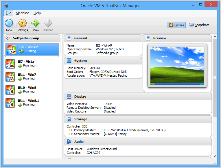 Virtualbox Settings For Mac Os X